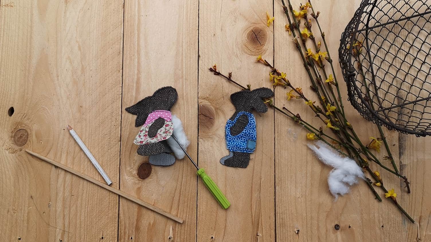 Osterhasen nähen – DIY Tutorial – Osterdeko selbst gemacht