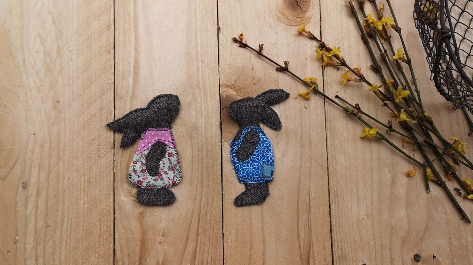 Osterhasen nähen – DIY Tutorial – Osterdeko selbst gemacht
