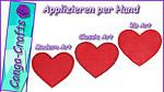 Anleitung Applizieren per Hand in 3 Versionen