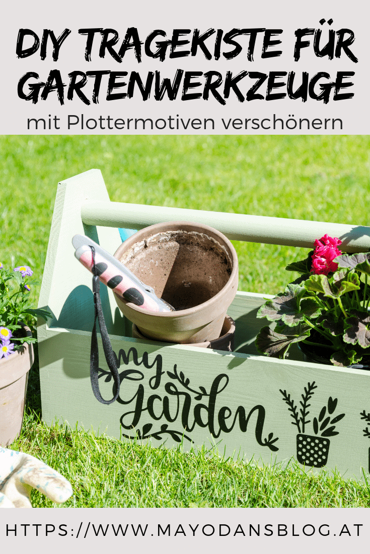 DIY Tragekiste für Gartenwerkzeuge