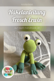 Häkelanleitung Frosch Erwin