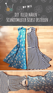 DIY Kleid nähen – Schnittmuster selbst erstellen