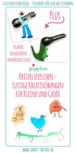Kritzelspielchen - 2 lustige Kreativübungen für Kleine und Große