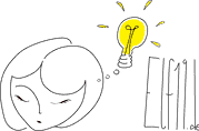 Illustration einer Glühbirne mit kreativen, handgemachten Elementen, symbolisiert Innovation und kreative Handarbeit bei HANDMADE Kultur, Fokus auf DIY und kreative Projekte.