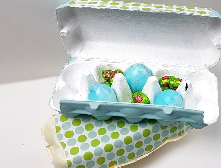 Osternest im Eierkarton – ein Oster-DIY