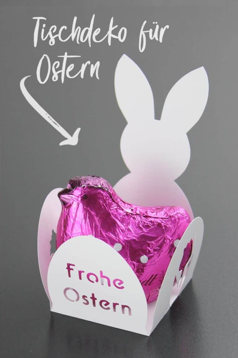 Last-Minute Oster-Schokoladen-Verpackung [Vorlage]