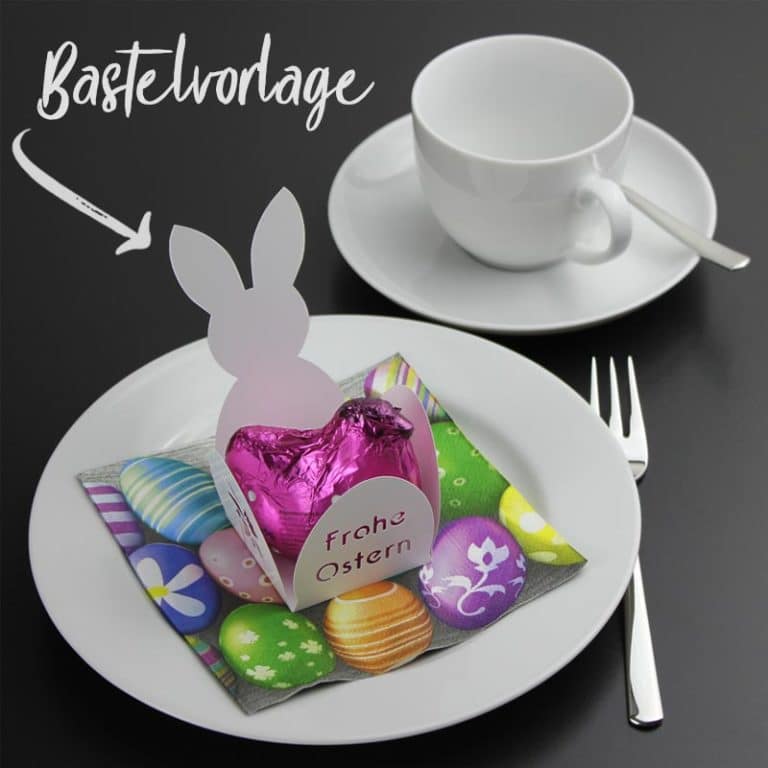 Last-Minute Oster-Schokoladen-Verpackung [Vorlage]