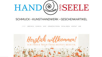 Start - Herzlich willkommen bei Hand und Seele!