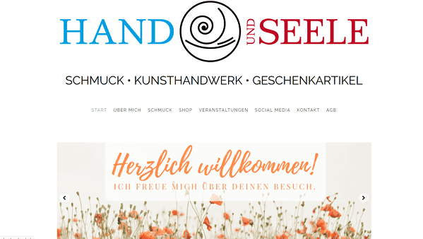 Start - Herzlich willkommen bei Hand und Seele!