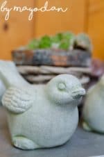 Upcycling: Alte Terrakottafiguren im neuen Beton-Look