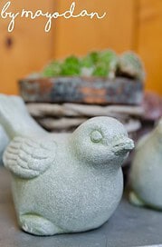 Upcycling: Alte Terrakottafiguren im neuen Beton-Look