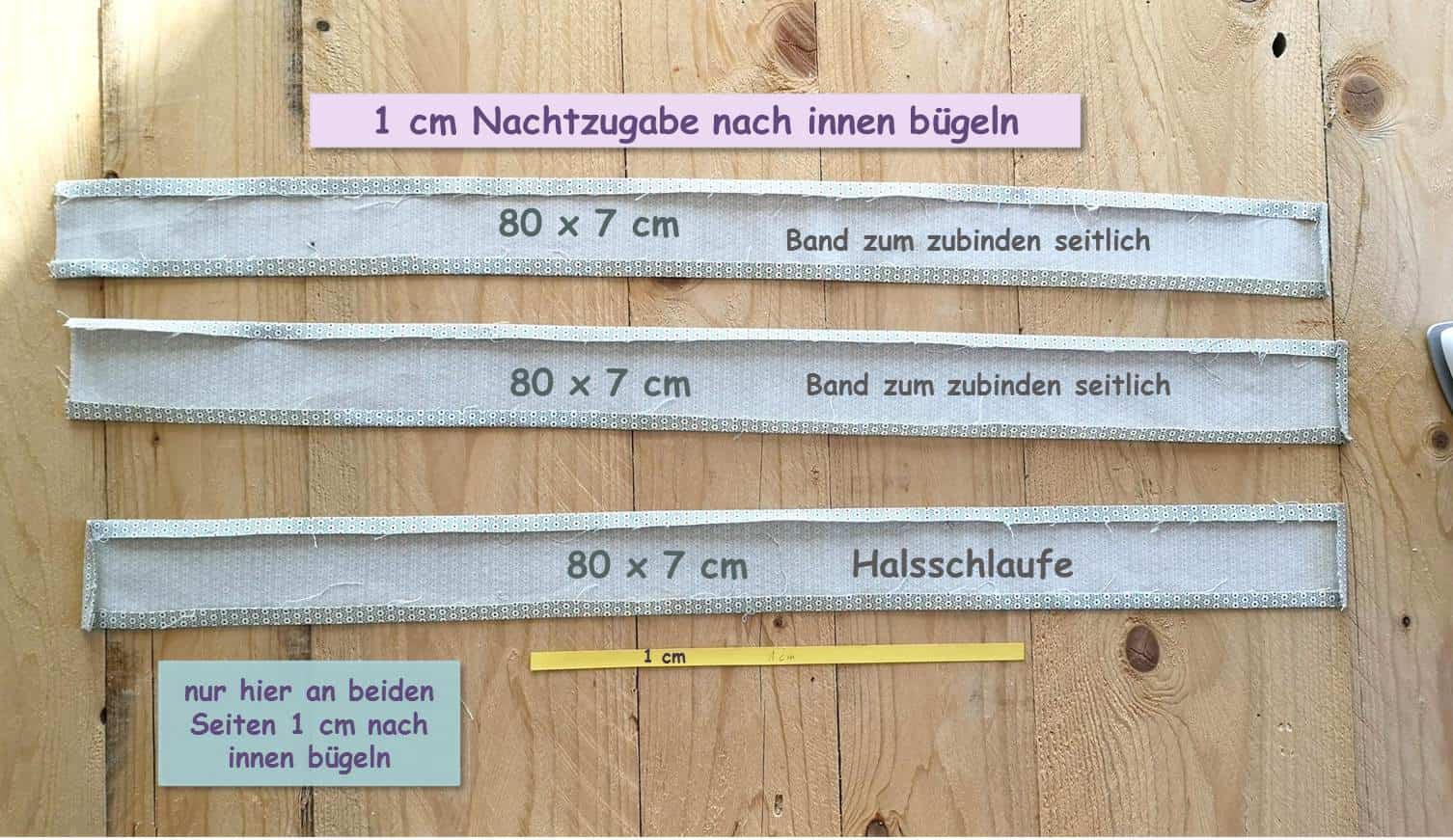 Küchenschürze selber nähen – Schritt für Schritt Anleitung