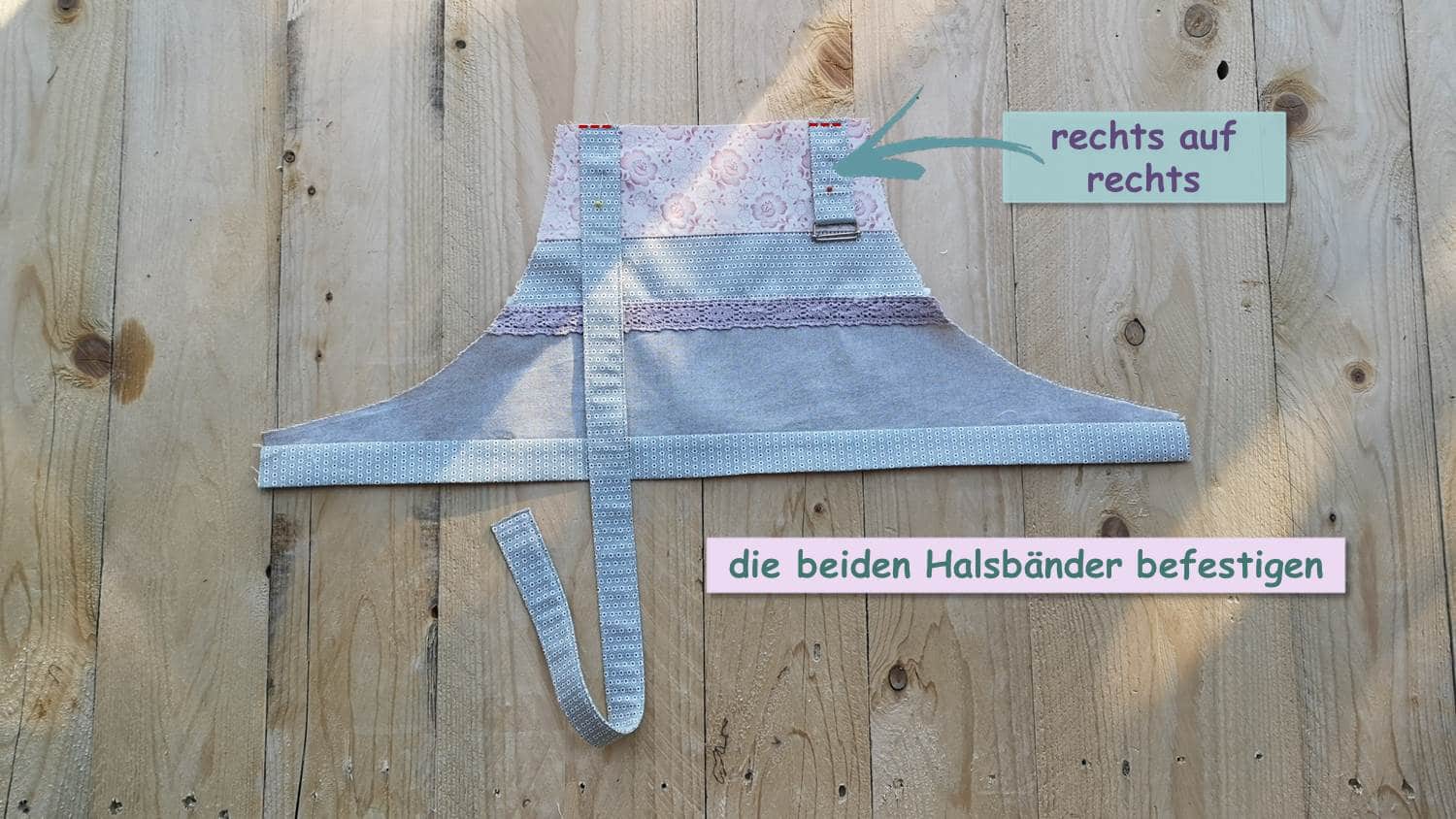 Küchenschürze selber nähen – Schritt für Schritt Anleitung