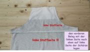 Küchenschürze selber nähen – Schritt für Schritt Anleitung