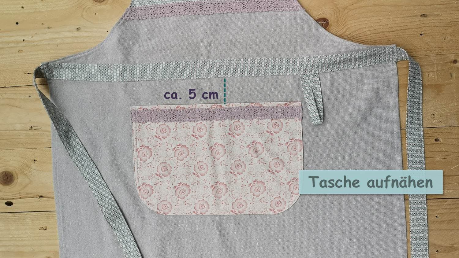 Küchenschürze selber nähen – Schritt für Schritt Anleitung