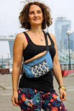 Freebook – Nähanleitung & Schnittmuster Bauchtasche TheodorA