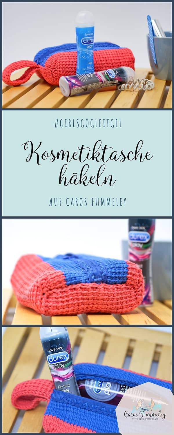 Tutorial: Kosmetiktasche häkeln