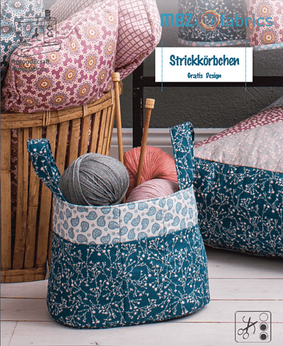 MEZfabrics Strickkörbchen