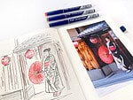 Fotos als Zeichnung ins Bullet Journal übertragen