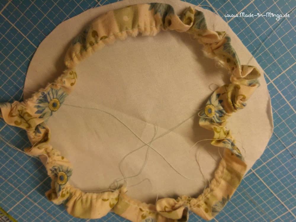 Grosses vintage Kissen nähen im Granny-Style
