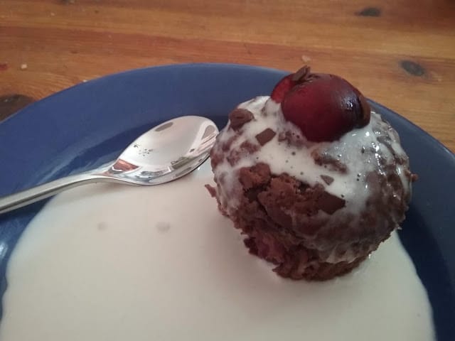 Schwarzwälder – Kirsch – Muffins