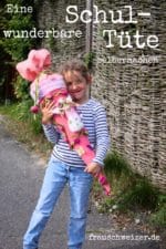 Eine wunderschöne Schultüte selberbasteln