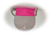 Umhängetasche aus alter Jacke nähen, Upcycling Nähidee