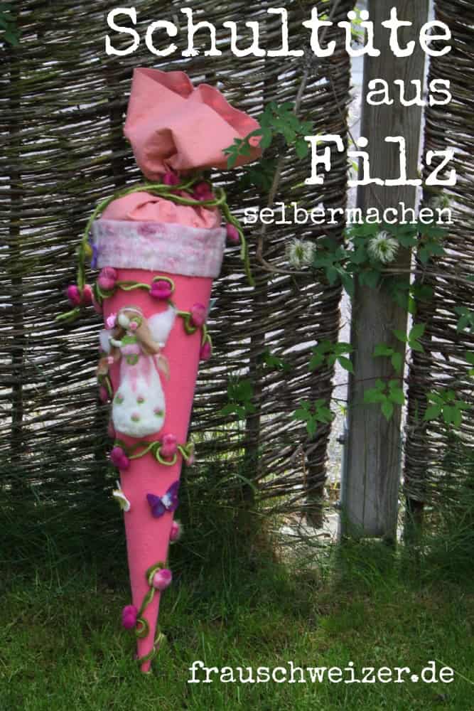 Eine wunderschöne Schultüte selberbasteln