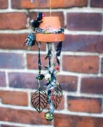 Windspiel für den Garten aus Schmuck