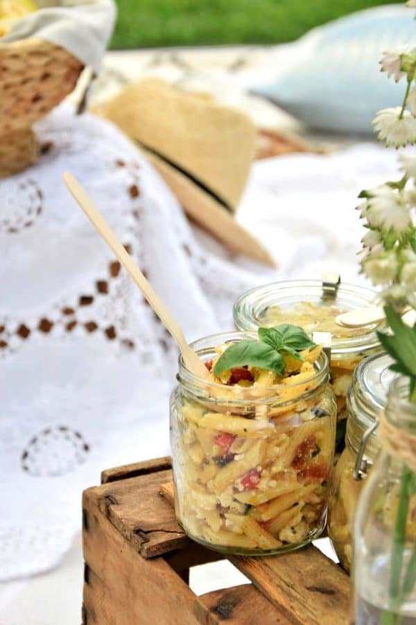 Sommerlicher Pastasalat - perfekt zum Grillen oder Picknick