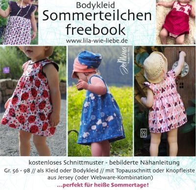 Bodykleid "Sommerteilchen" nähen