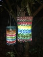 Bunte Laternen für Haus, Garten, Terrasse