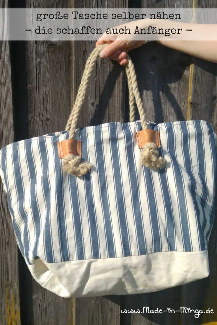 Badetasche, Näh-Anleitung auch für Anfänger