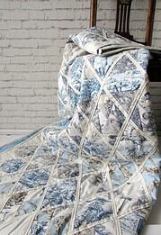 Quilt aus Toile de Jouy