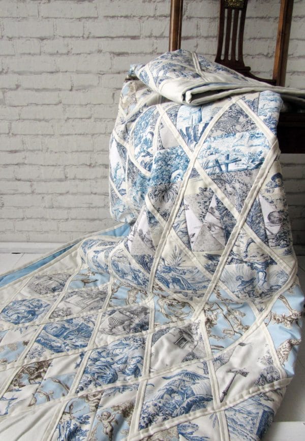 Quilt aus Toile de Jouy