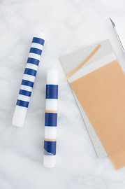 DIY Leuchtturm Kerzen