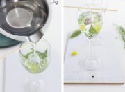 Sommerliche Gel-Kerzen mit echten Pflanzen einfach selber gießen