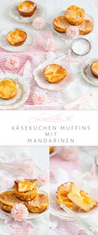 „KÄSEKUCHEN MUFFINS MIT MANDARINEN!“