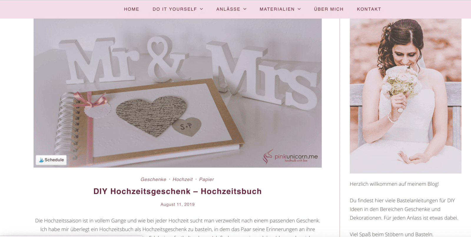 pinkunicorn.me – Handmade with Love