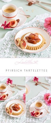 „Pfirsich Tartelettes”