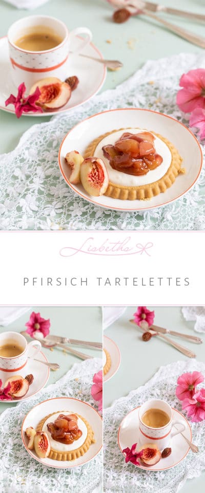 „Pfirsich Tartelettes”