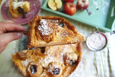 Klassischer Bratapfelkuchen mit Variationsvorschlägen