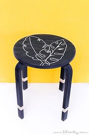 Frosta Hocker im Urban Jungle Style
