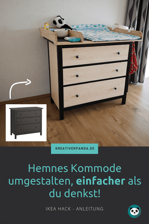 Hemnes Kommode umgestalten - günstig und schnell