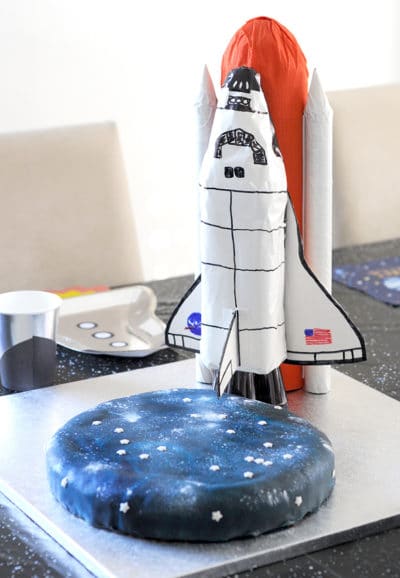 Astronauten-Geburtstagsparty