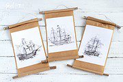 DIY Vintage-Bilderrahmen