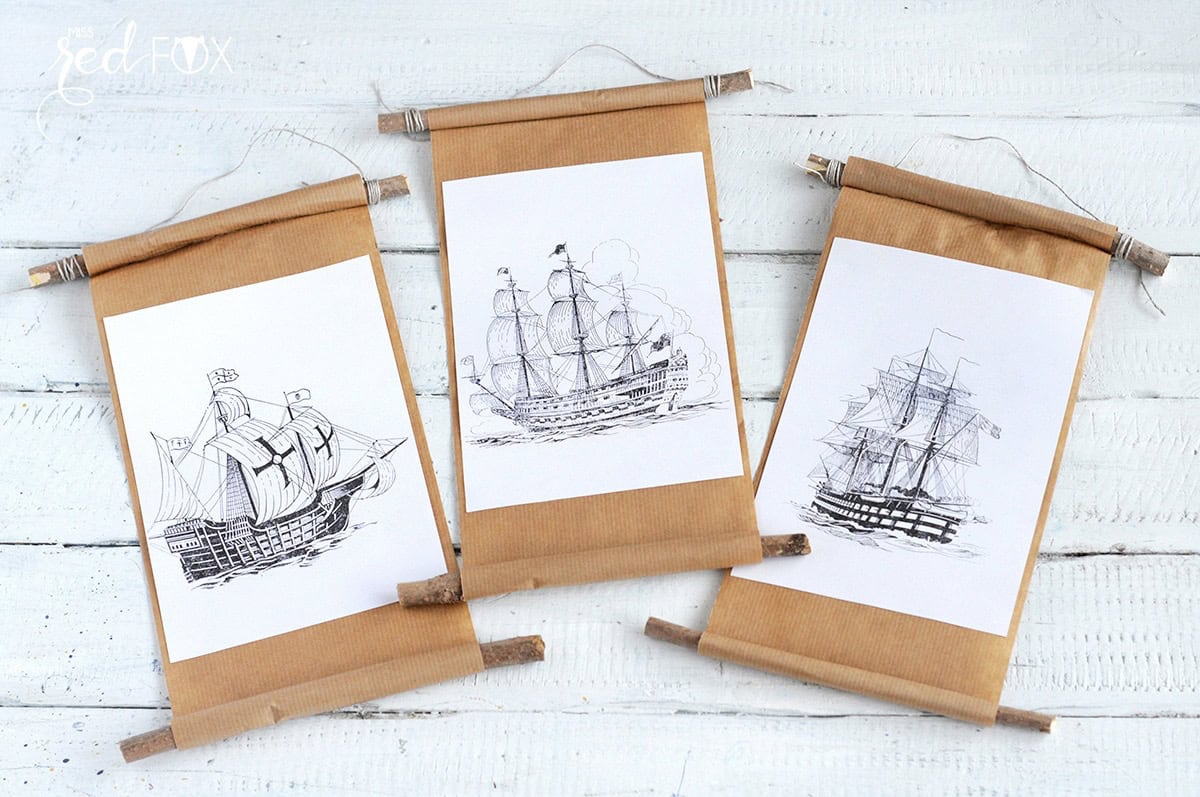 DIY Vintage-Bilderrahmen