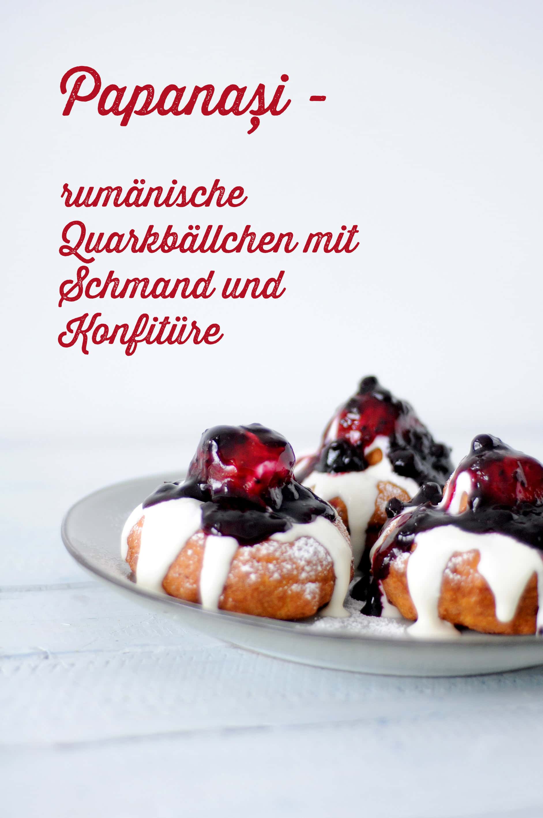 Papanași – Rumänische Quarkbällchen