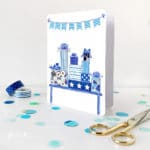 Washi Tape Geburtstagskarte