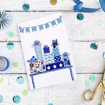 Washi Tape Geburtstagskarte